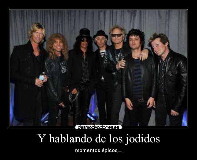 carteles guns roses desmotivaciones