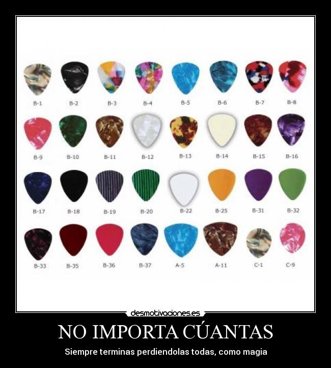 NO IMPORTA CÚANTAS -