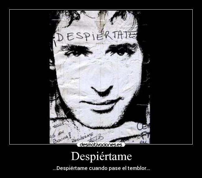 carteles gustavo cerati cuando pase temblor despiertame dante desmotivaciones