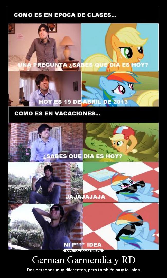 German Garmendia y RD -