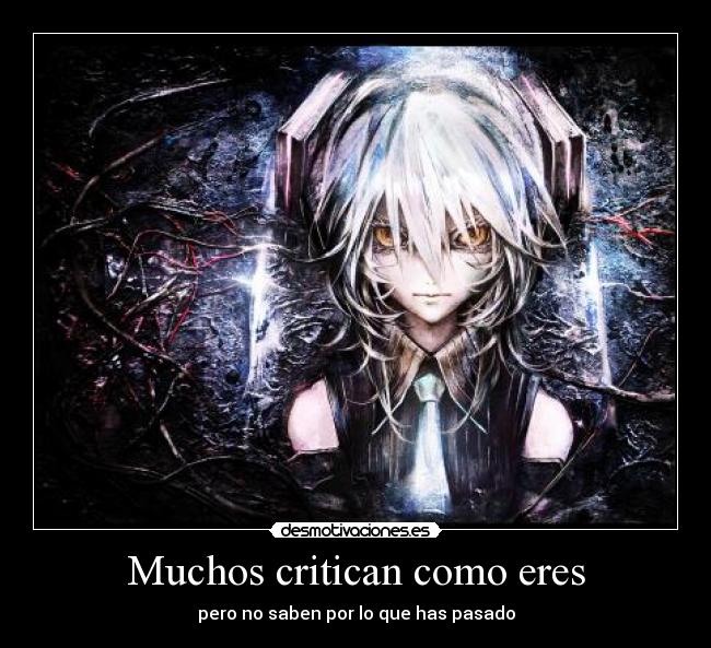 carteles hatsune miku critica estupidos discriminacion sufrimiento desmotivaciones