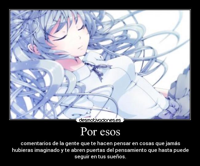 carteles comentarios gente miku sueno abrir puertas nunca imaginado desmotivaciones