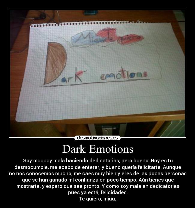 carteles quiero dark dibujo desmotivaciones