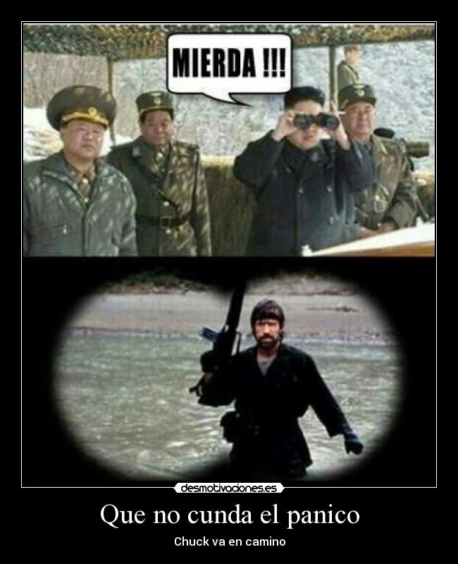 Que no cunda el panico - Chuck va en camino