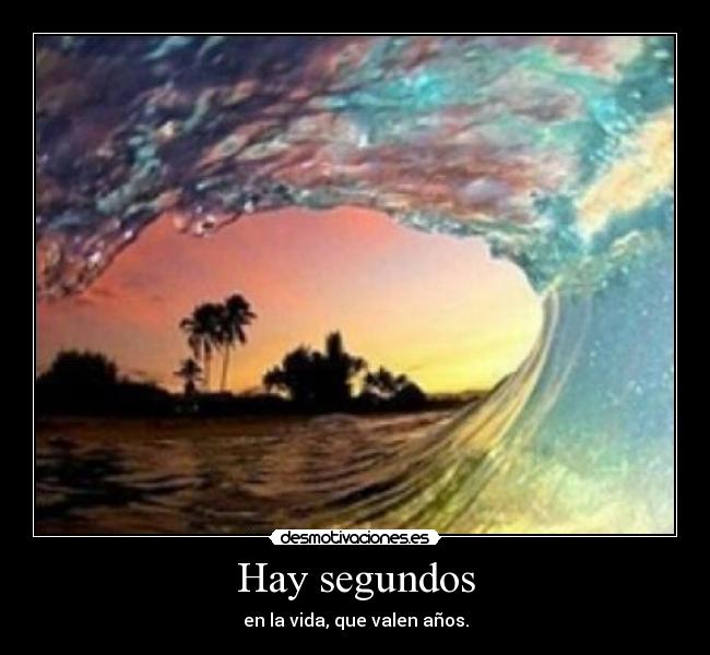 Hay segundos -