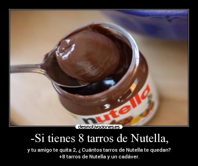 carteles nutella desmotivaciones