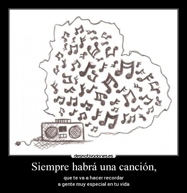 Siempre habrá una canción, -