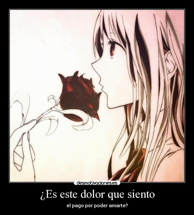 ¿Es este dolor que siento -
