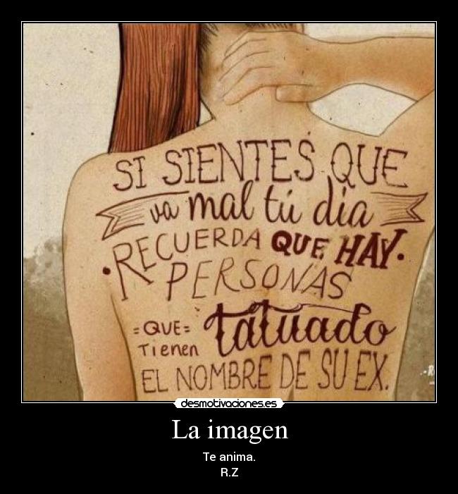 La imagen - Te anima.
R.Z