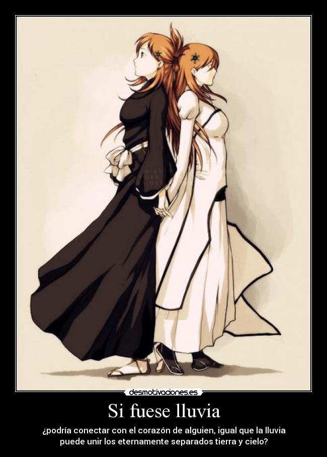 Si fuese lluvia -