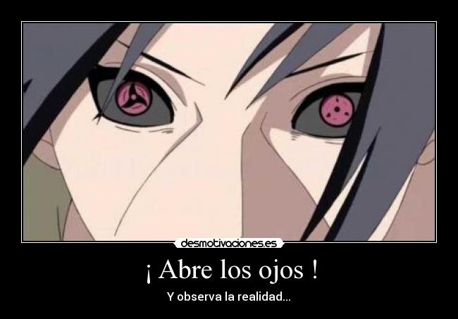 ¡ Abre los ojos ! - 