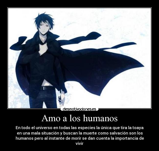 Amo a los humanos -