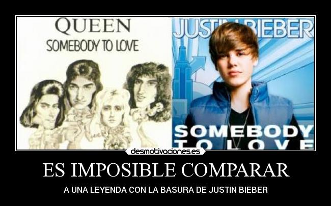 ES IMPOSIBLE COMPARAR -