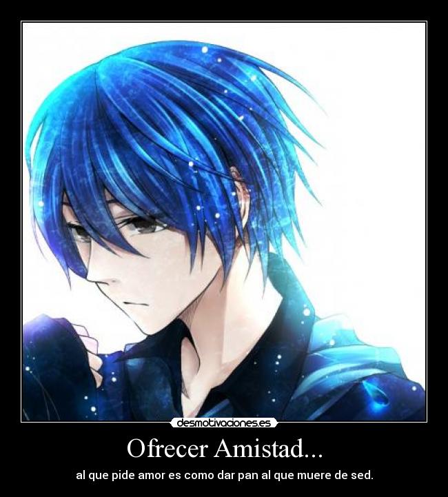 carteles amistad anime desamor desmotivaciones