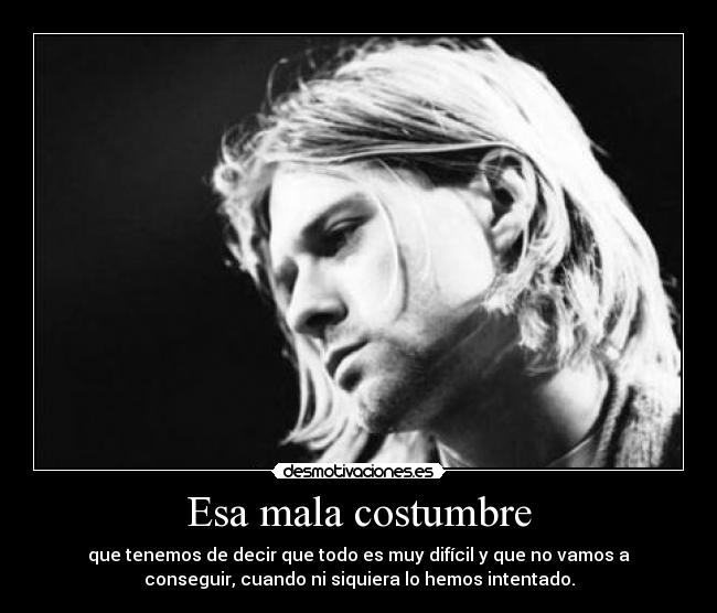 Esa mala costumbre - 