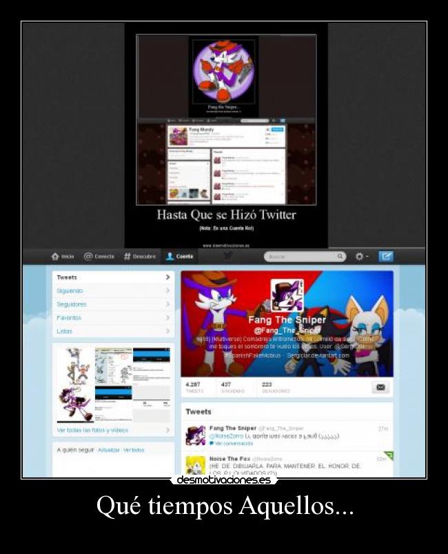 Qué tiempos Aquellos... -