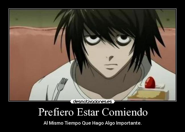 Prefiero Estar Comiendo - Al Mismo Tiempo Que Hago Algo Importante.