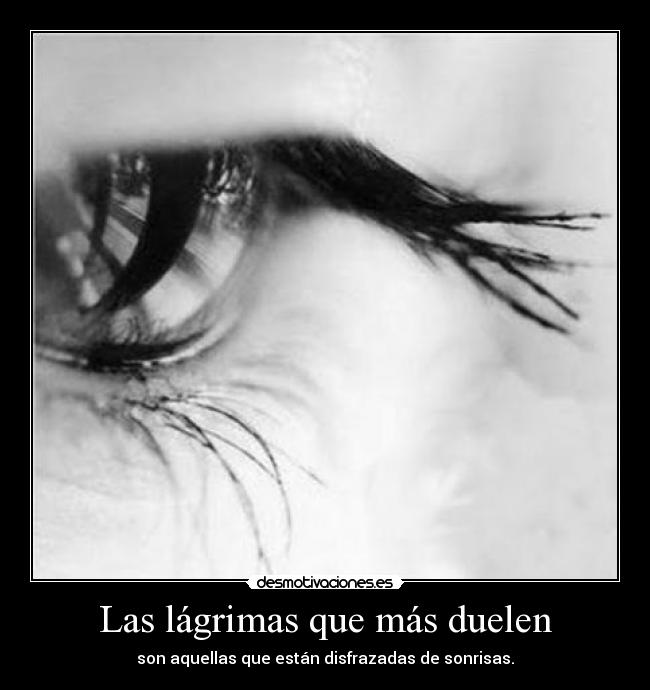 Las lágrimas que más duelen -