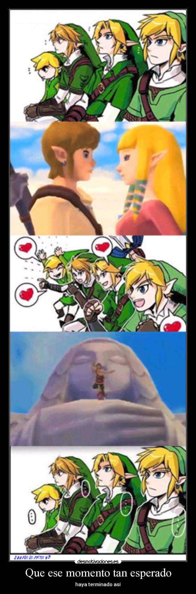 carteles the legend zelda desmotivaciones