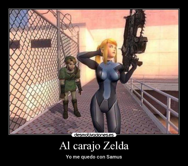 Al carajo Zelda - Yo me quedo con Samus