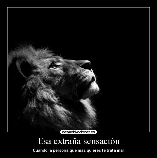 Esa extraña sensación - 