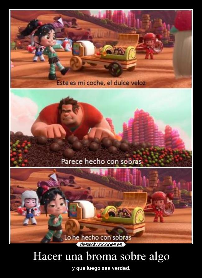 carteles hecho con sobras desmotivaciones