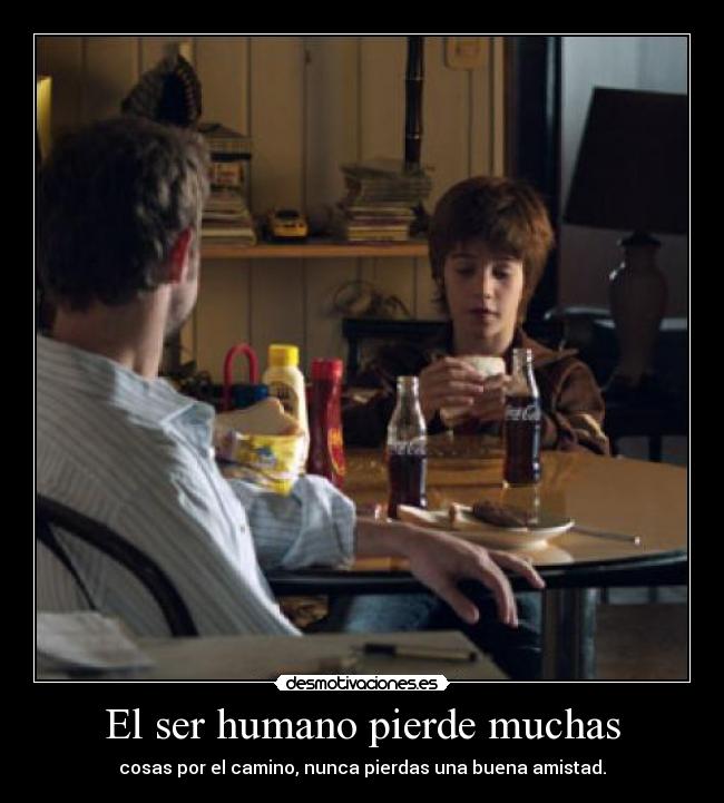 El ser humano pierde muchas - 