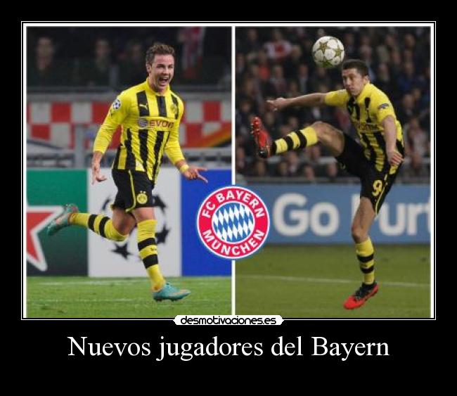 Nuevos jugadores del Bayern - 