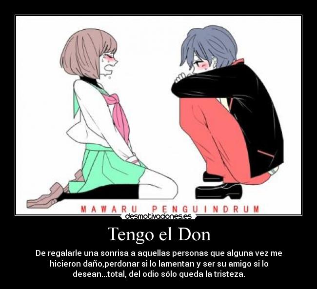 carteles anime mawaru penguidrum desmotivaciones
