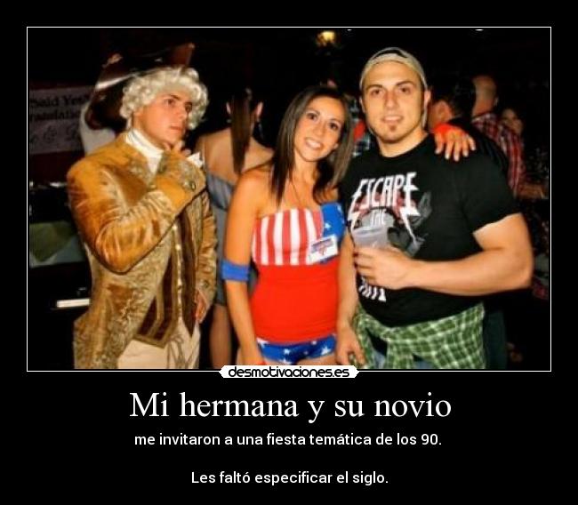 HERMANA Y SU NOVIO hermana y su novio: