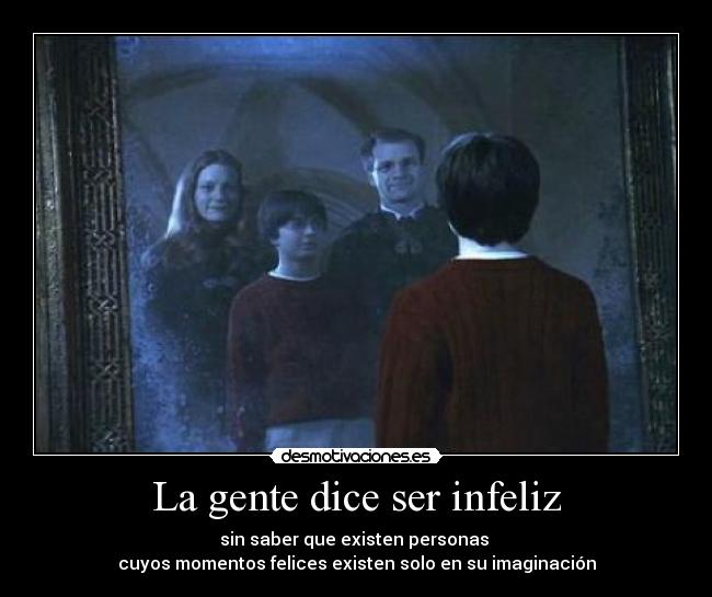 La gente dice ser infeliz -