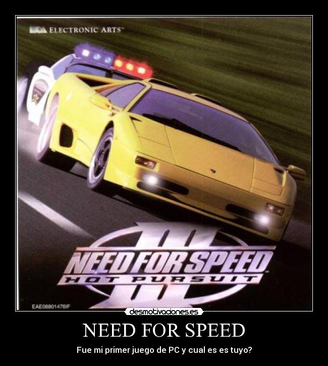 NEED FOR SPEED - 
