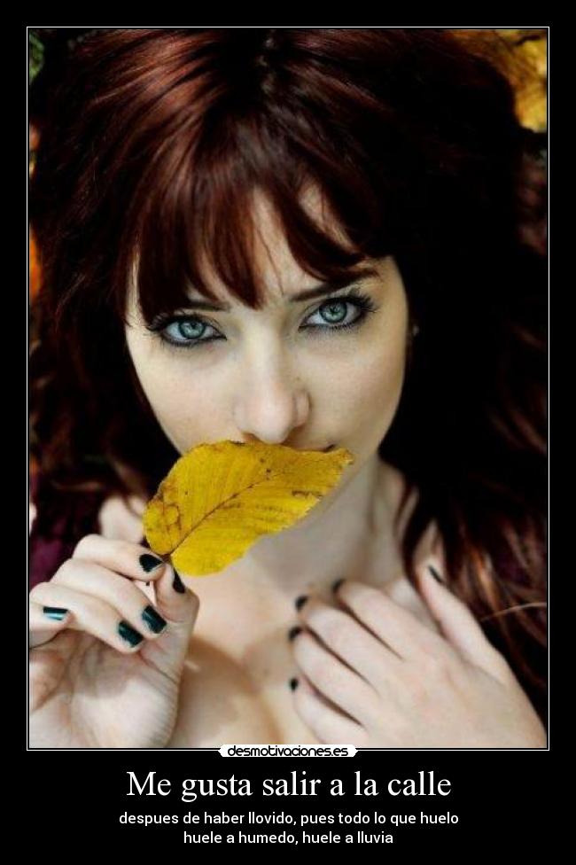 Me gusta salir a la calle - 