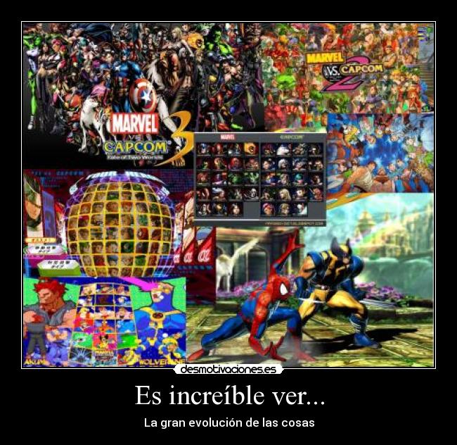 Es increíble ver... - La gran evolución de las cosas