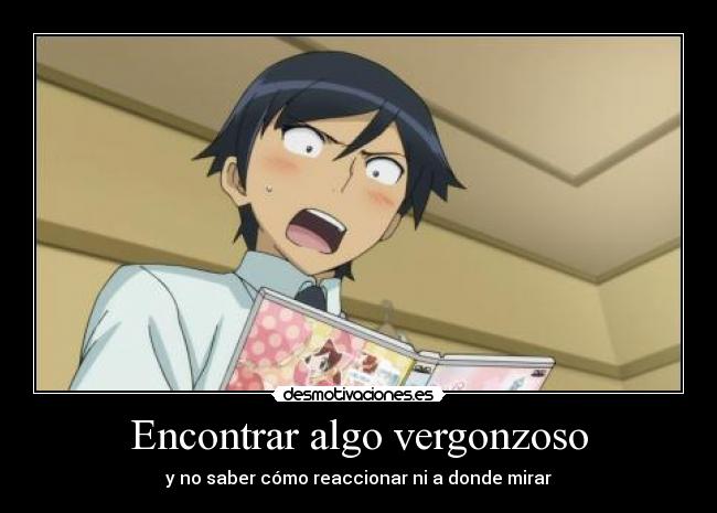 Encontrar algo vergonzoso - 