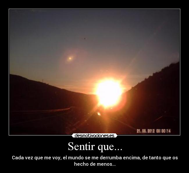 Sentir que... - 