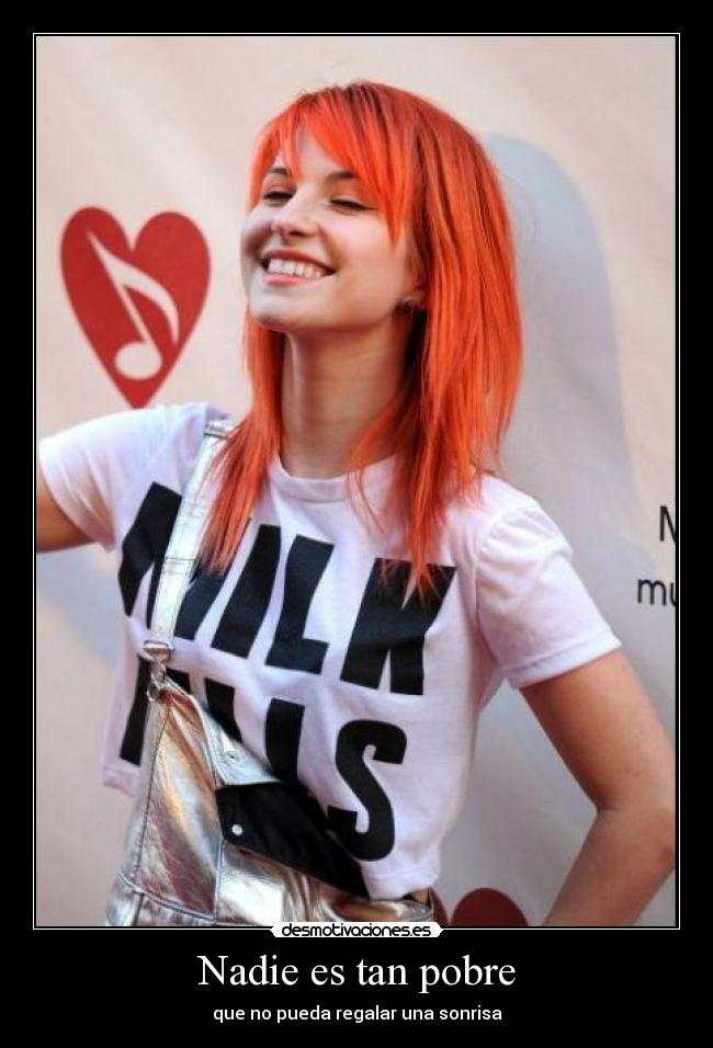 carteles nadie tan pobre que pueda regalar una sonrisa joga sonrisa maria munoz droga desmotivaciones