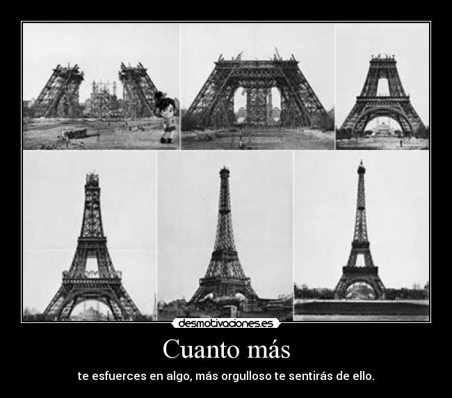 carteles paris construccion torre eiffel javiatun desmotivaciones