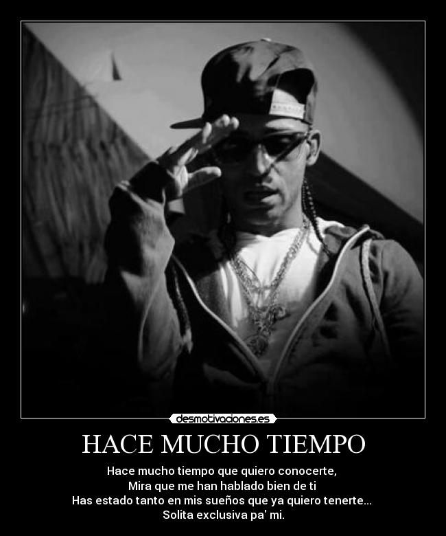 HACE MUCHO TIEMPO - 