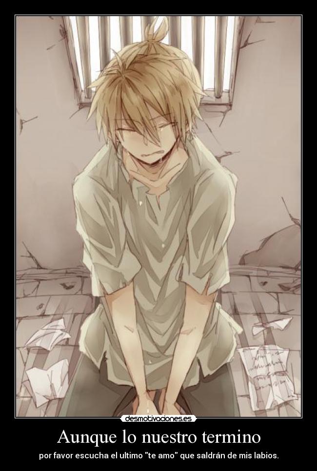 Aunque lo nuestro termino -