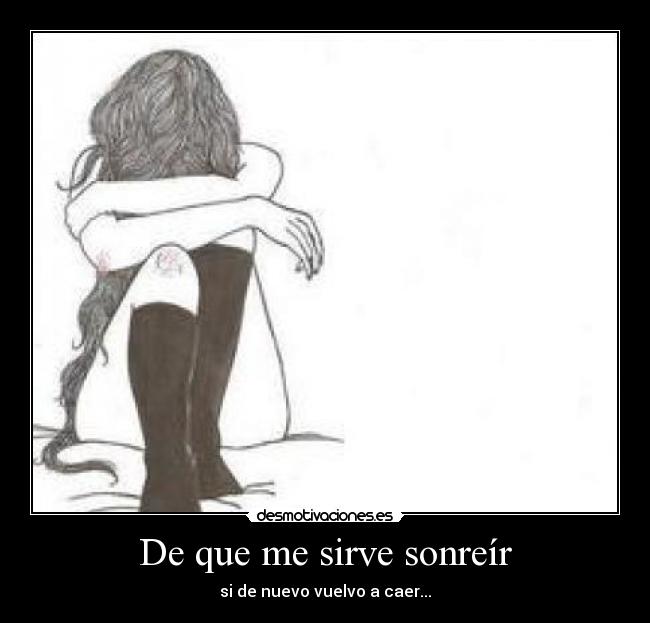 De que me sirve sonreír - 