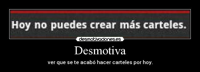 Desmotiva -