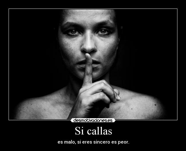 Si callas - 