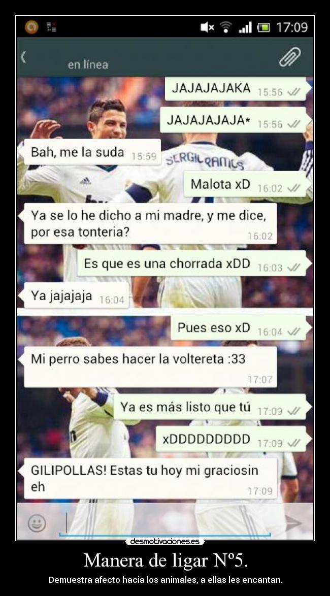 Manera de ligar Nº5. -