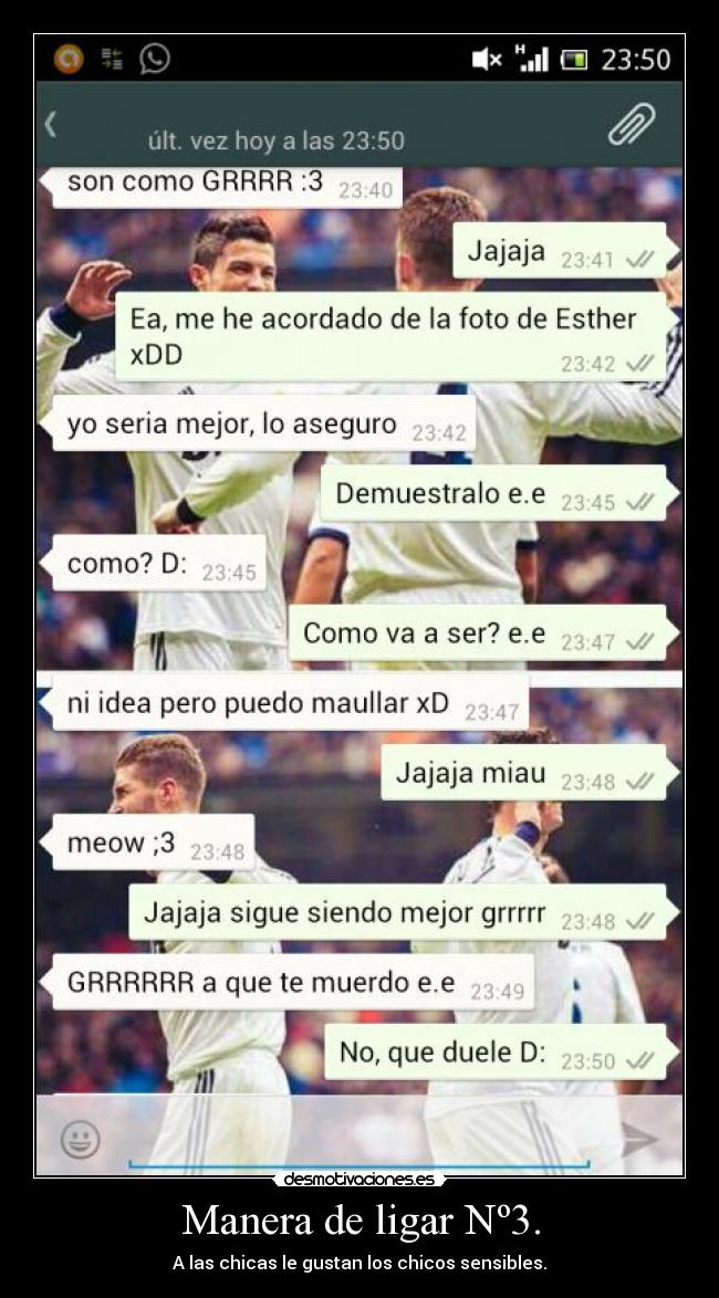 Manera de ligar Nº3. - A las chicas le gustan los chicos sensibles.