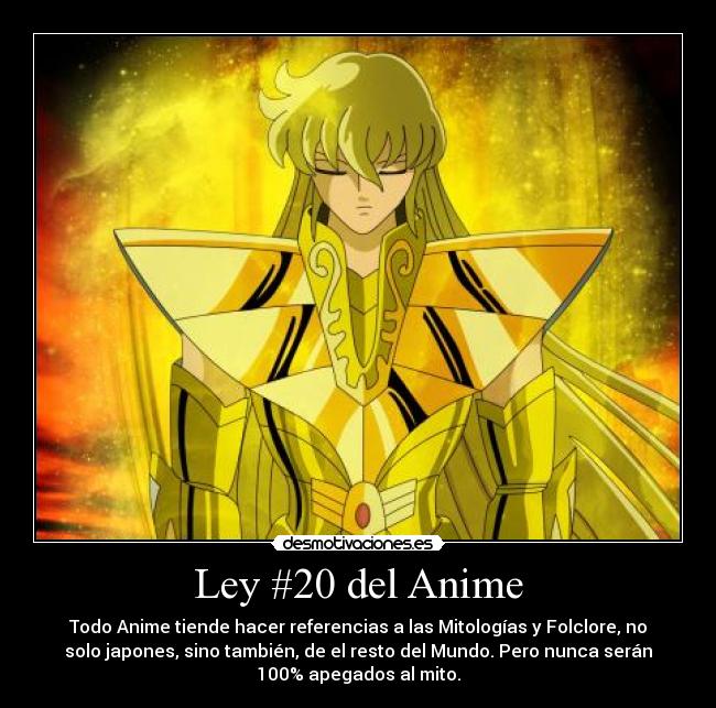 Ley #20 del Anime -