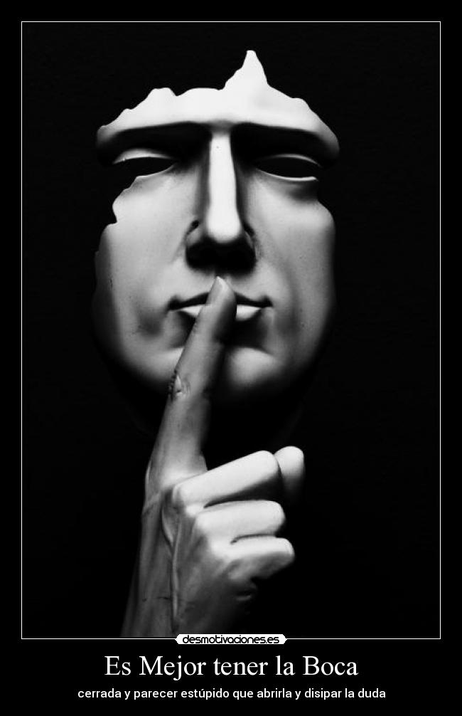Es Mejor tener la Boca - 