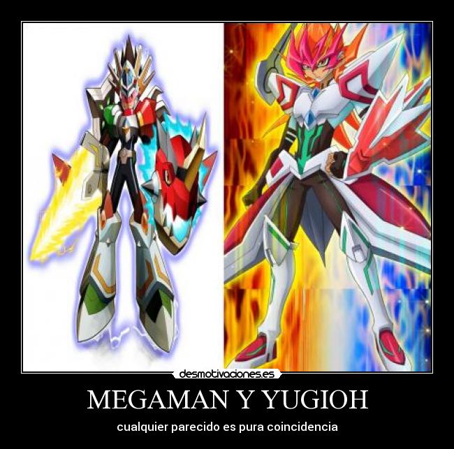 carteles yugioh zexal megaman star force armadura coincidencia desmotivaciones
