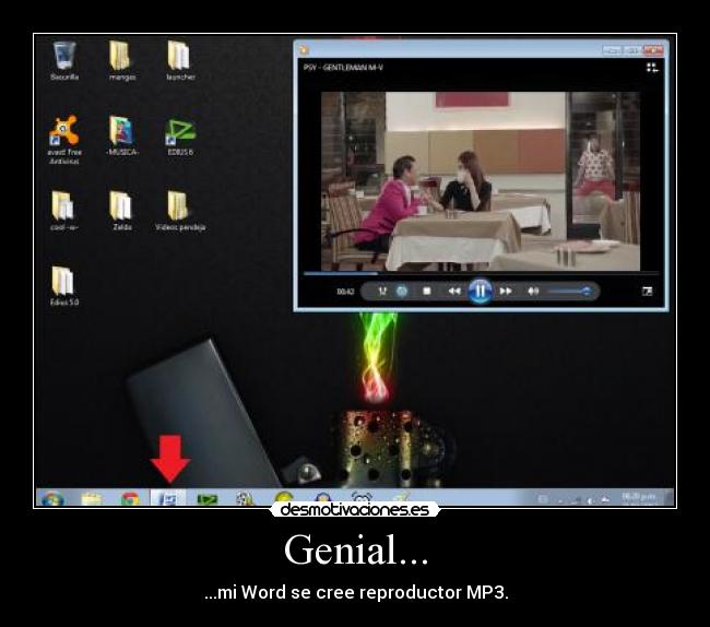 Genial... - ...mi Word se cree reproductor MP3.