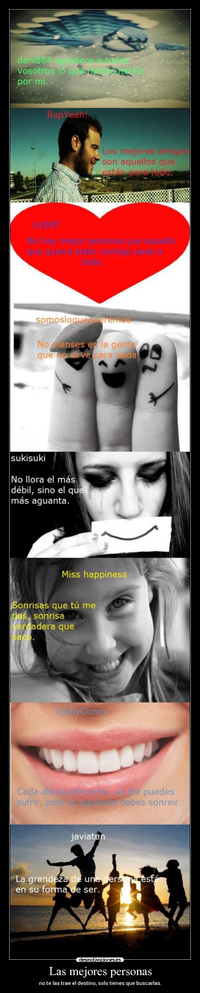 Las mejores personas -